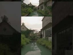 A decaying paper mill with a river running through 🏭 #abandoned #urbex #urbanexploration #explore