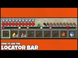 How To Use The LOCATOR BAR In MINECRAFT 1.21.6