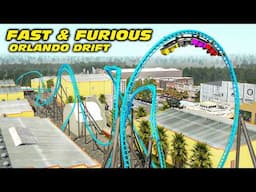 Rip Ride Rockit REPLACEMENT: Fast & Furious ORLANDO DRIFT (CONCEPT), Universal Orlando