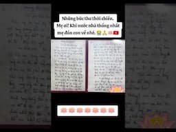 Bức thư thời chiến #short #shortvideo .