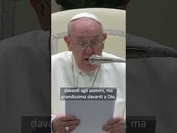 #papafrancesco prega San Giuseppe: proteggi i lavoratori e dona pace al mondo #shorts