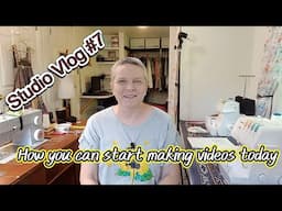 Studio Vlog #7 Life Stuff and how you can easily start your own Youtube channel