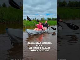 Kayaking near our Glamping Site