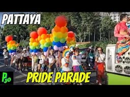 Pattaya Pride Parade 22/Jun/2024 6pm 32c.