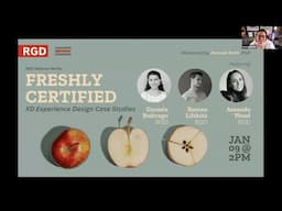 RGD Webinar: Freshly Certified — Experience Design Case Studies