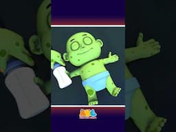 Baby Zombie Says, Where Is My Milk? 👶🍼 कहाँ है मेरा दूध? #shorts #spooky #kidssong