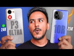 BEST Gaming Phone Under ₹25K - iQOO Neo 10R vs Realme P3 Ultra !