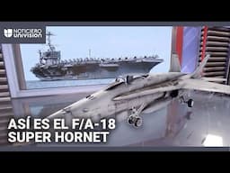 En realidad aumentada: así es el avión de combate que cayó al Mar Rojo; cuesta más de $60 millones