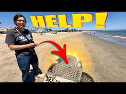 Finding GOLD and Saving Marriages While Metal Detecting the BEACH!