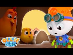 🐣 EGG CHICKEN Life Cycle SONG  | Ollie Shorts S2E36 | @Mediacorpokto