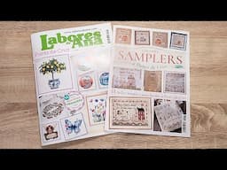 ❤ NUEVA REVISTA SAMPLERS ❤ REVISTA LABORES DE ANA ★ MARZO 2025 #flosstube #crosstitch