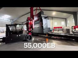 Bending 3ft of 1” Plate - 13ft 440ton FATMAX bendforcebrakes.com