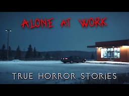 3 Unsettling TRUE Alone at Work Horror Stories (with rain sounds)
