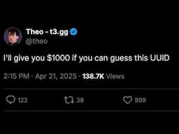 I gave away $1,000 to prove UUIDs are secure