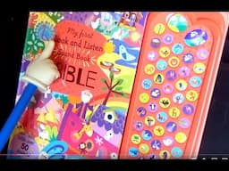 UNBOXING SOUND BOOK BIBLE / NOAH ARK / Real ANIMALS & SOUNDS / TODDLERS, PRESCHOOL, K-2  EDUCATIONAL