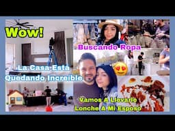 Wow!! La Nueva Casa Está Quedando Increíble🏠Es Un Hermoso Trabajo😍Peque Está Aprendiendo Mucho 👏🏼