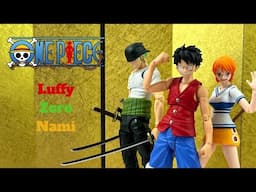 S.H.Figuarts One Piece Luffy Zoro Nami (Amazing figures)