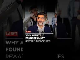 Why Agency Founders Must Reward Themselves? #motivation #agencyfounder