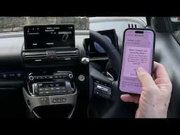 How to pair your mobile to the Bluetooth Audio System in a 2025 Hyundai Inster