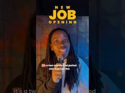 New Part-Time Job Opportunity