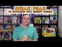 SNEAK PEAK of upcoming New Energy Drink reviews thanks to Energy Drink City