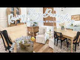 RAINY DAY DECORATING | Moving Furniture & New Ideas!