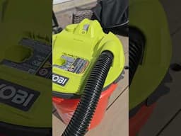 Turned a 5 gallom bucket into a vacuum #ryobi #shorts