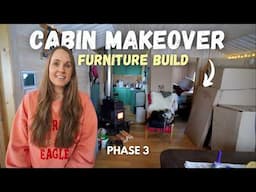 Building & Setting Up the Furniture! ︱ Svalbard Cabin Makeover: Part 3
