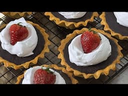 CHOCOLATE EGG TART RECIPE
