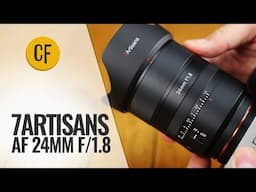 7Artisans AF 24mm f/1.8 lens review