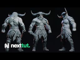 Zbrush Advance Creature Sculpting Course: 06 Adding Horns