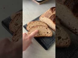 This whole wheat makes good sourdough! 🌾🥖 #wholegrainbread #freshlymilled #sourdough