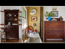 Vintage chic Country home decorating ideas. Vintage style home decorating ideas.#vintagestyle #decor