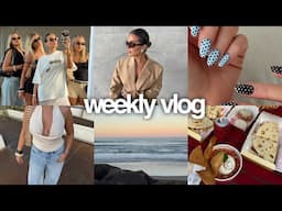 weekly vlog 💌 photoshoot bts, makeup yaps, pr hauls
