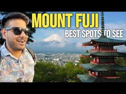 Best Spot To View Mount Fuji 🏔️ In Japan 🇯🇵😍