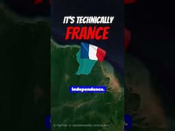 The European Country In South America 🇪🇺🤯 #geography #southamerica #france #frenchguiana