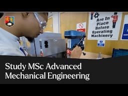 Why Study MSc Advanced Mechanical Engineering? | University of Birmingham