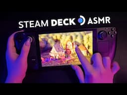 ASMR ✨ Tingly & Tappy Gaming on the Steam Deck ✨ Ear to Ear Soft Spoken