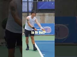 Ref Did Me Dirty - Was This Serve In Or Out? #tennis #tennisplayer #tennislife #atptennis