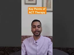 Key Points of ACT Therapy #ocd #acceptanceandcommitmenttherapy