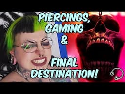 Piercings, Gaming & Final Destination Premier! *VLOG* // Emily Boo & Miles