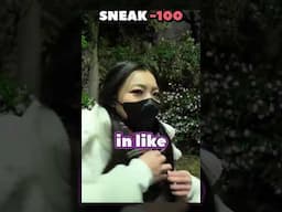 Bro is the OPPOSITE of sneaky