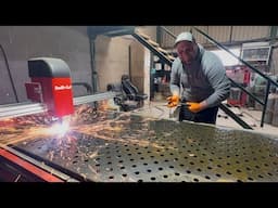 Fabricating and making my own welding table (part 1)
