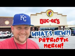 BUC-EES New Limited Time PATRIOTIC Merch! What's New At Bucees?!