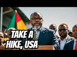 Gwede Mantashe tells USA to take a hike
