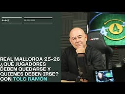 Real Mallorca 25-26: ¿qué jugadores deben irse y quienes quedarse? Con Tolo Ramón
