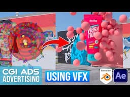 How to create CGI Ads Tutorial Blender | Cgi Ads Tutorial | Blender VFX Tutorial