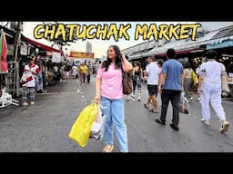 BANGKOK Shopping ~ CHATUCHAK Weekend Market Guide *Best things to buy* in Thailand, Street food, Spa