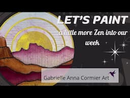Beginner Friendly Desert Landscape in Watercolors | 2025 - 12
