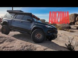 Off Roading Arizona Desert Before it HITS 120 DEGREES - 2023 Chevy Colorado Build